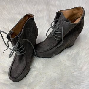 H&M gray booties